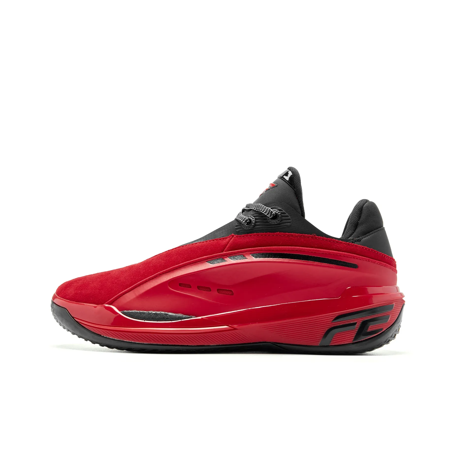 QIAODAN FE2.5 Basketball Shoes Men Low Top Koi Red/Black