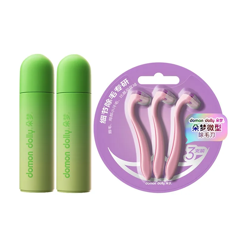 Английский язык Dream Blossom Micro Range Удаление волос Blade Дезодорант Лосьон для удаления волос And Контроль потоотделения Комбинация