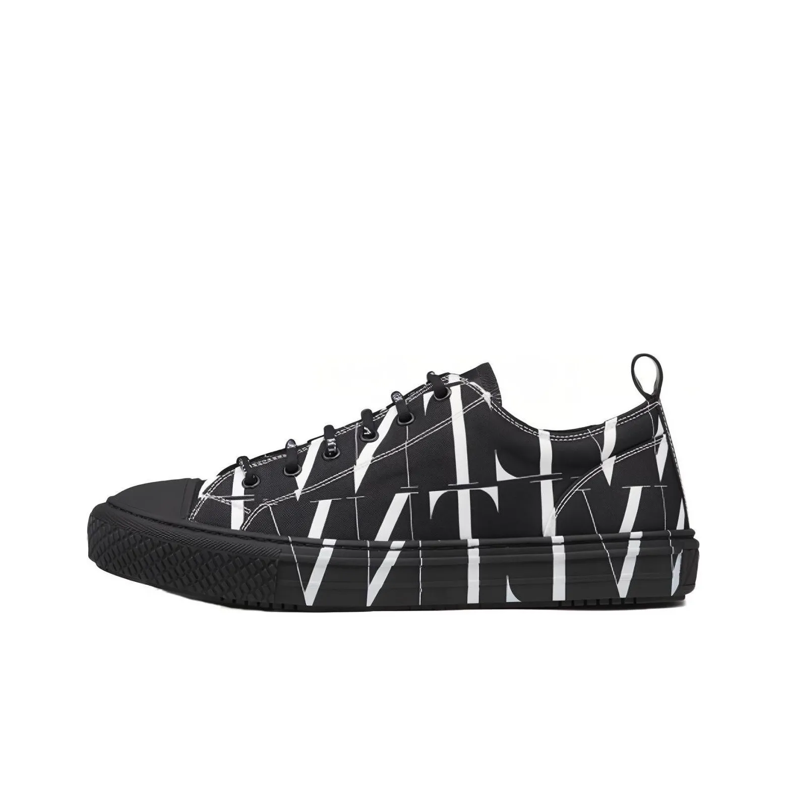 Valentino Giggies Low 'VLTN Times Allover Print - Black'