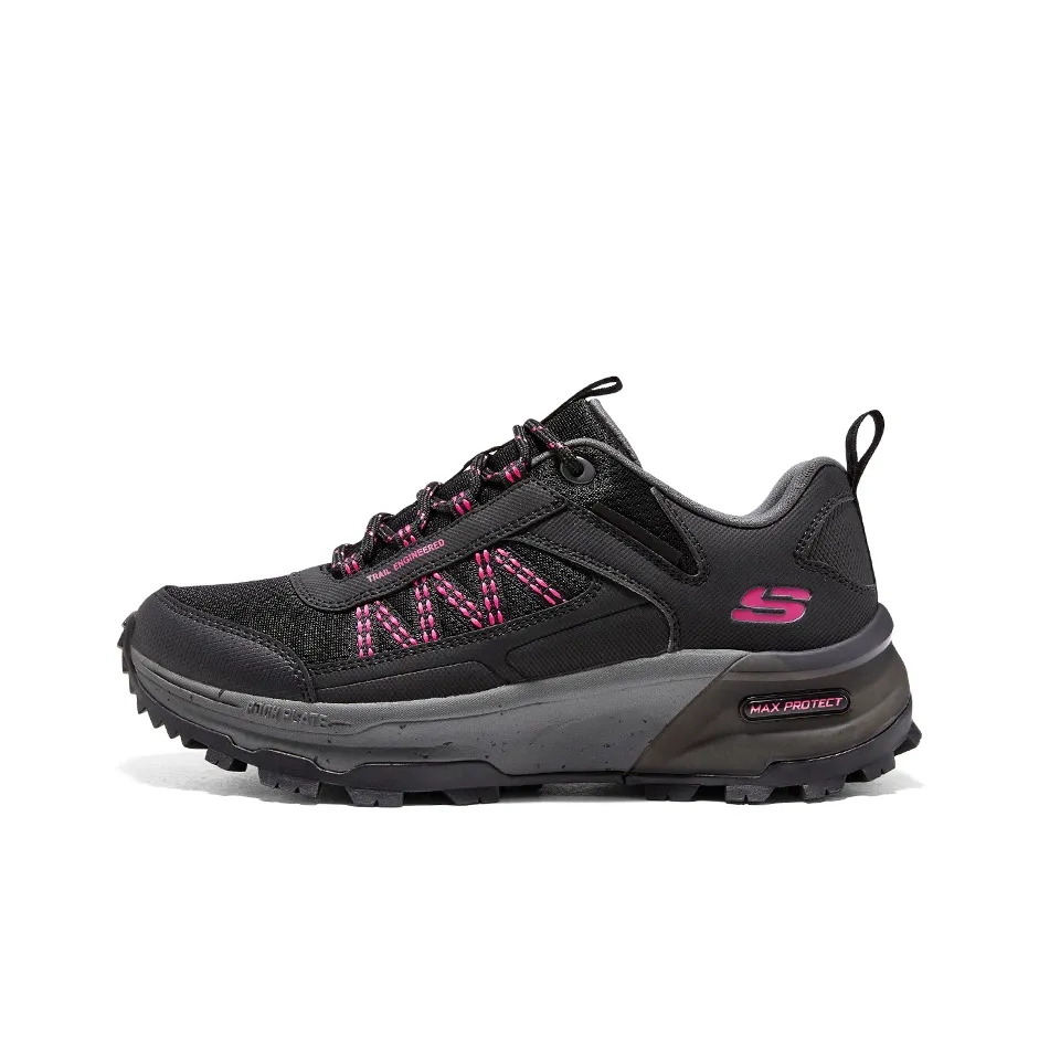 Skechers Max Protect Legacy 'Black Pink' Women's