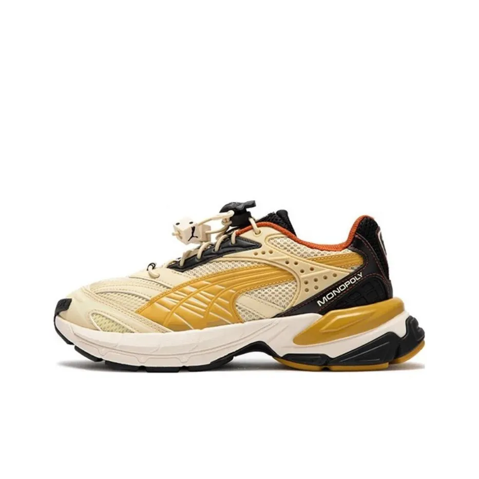 PUMA Низкий Топ Casual Унисекс Желтый