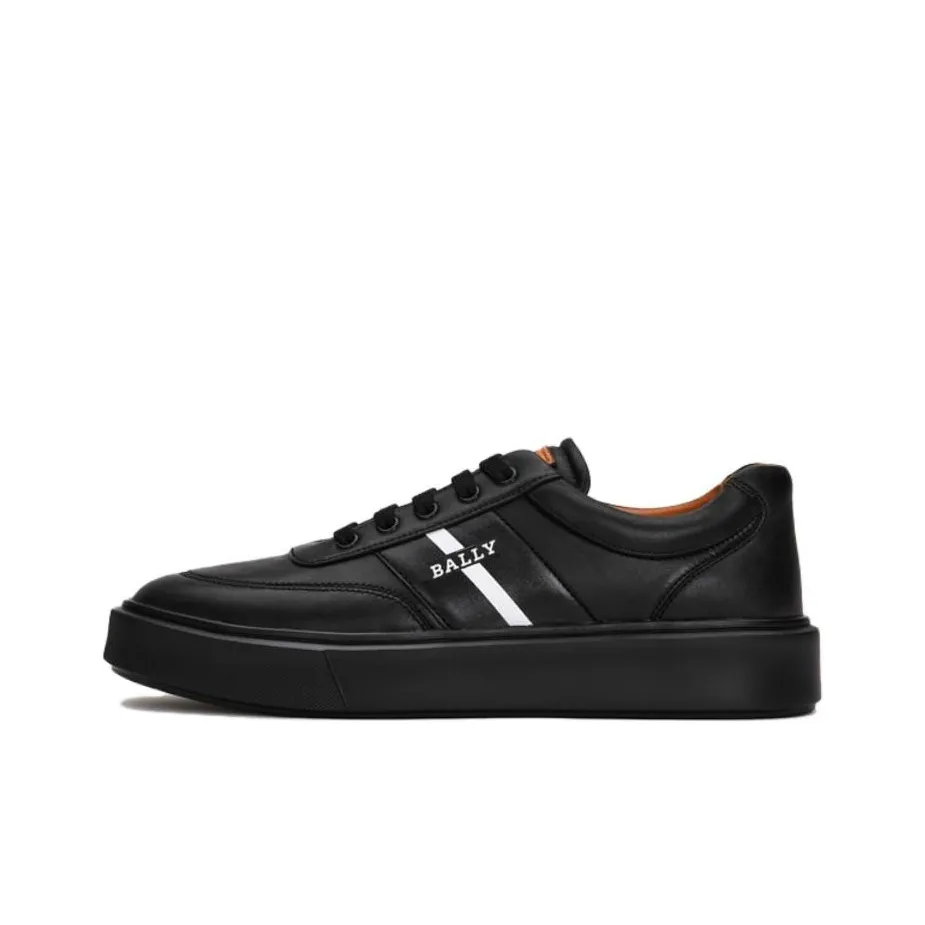 BALLY Low Top Skateboard Shoes Shadowturf Men's Black