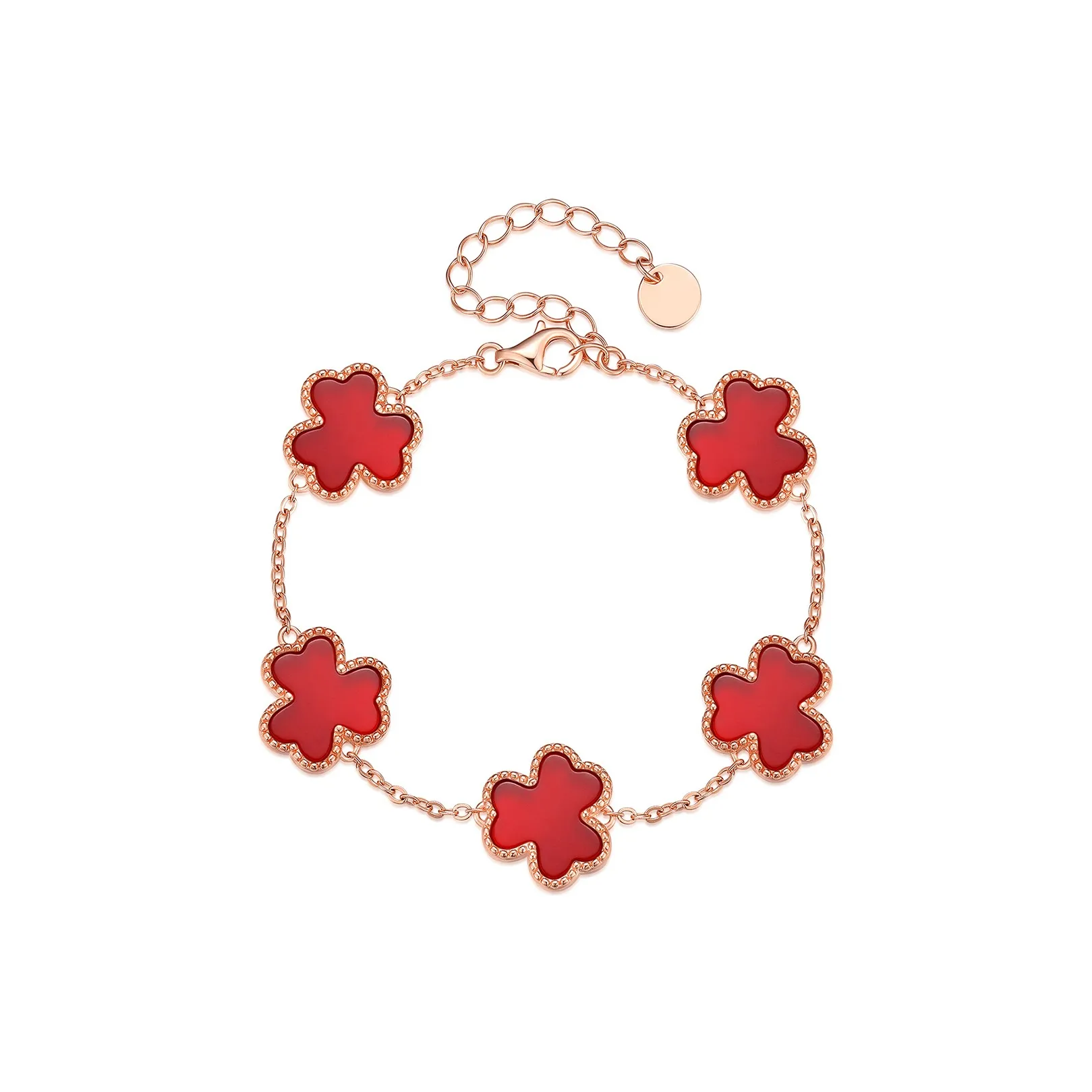 HOLLY RYAN Элегантность Роскошь Вечный Украшение Стиль Мори Сладкий стиль Ins Маленький Счастливый Трилистник Браслет Женские