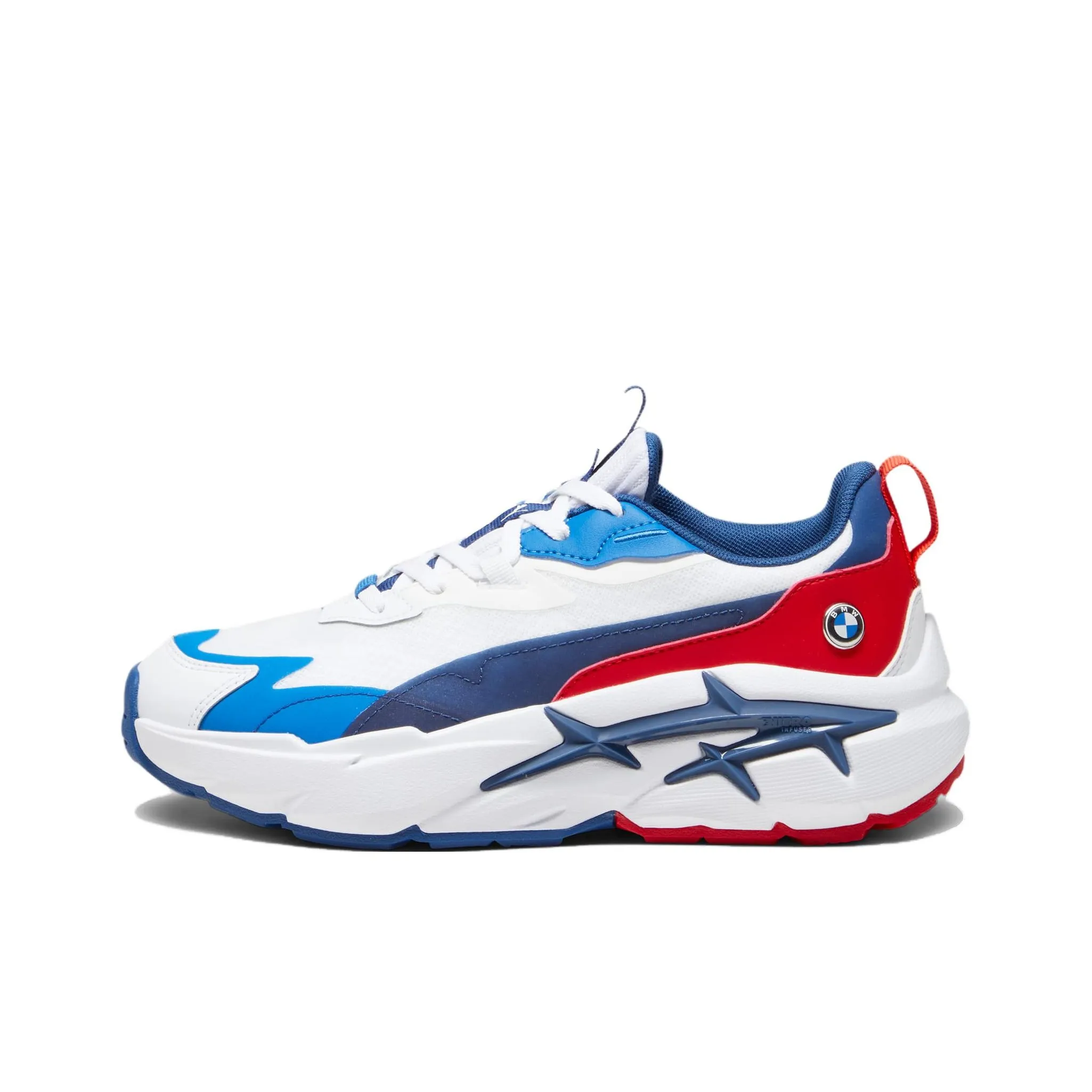 Puma BMW M Motorsport X Women's Spina Nitro 'White Pop Red'