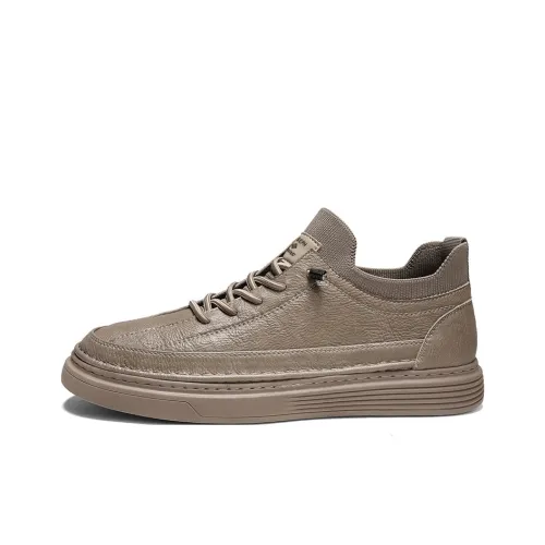 JOSEPH ABBOUD Кроссовки для скейтбординга Low Top Хаки Мужские