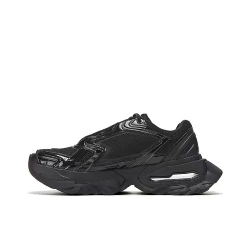ATCROX Толстоподошвенные кроссовки Low Top Черные Унисекс