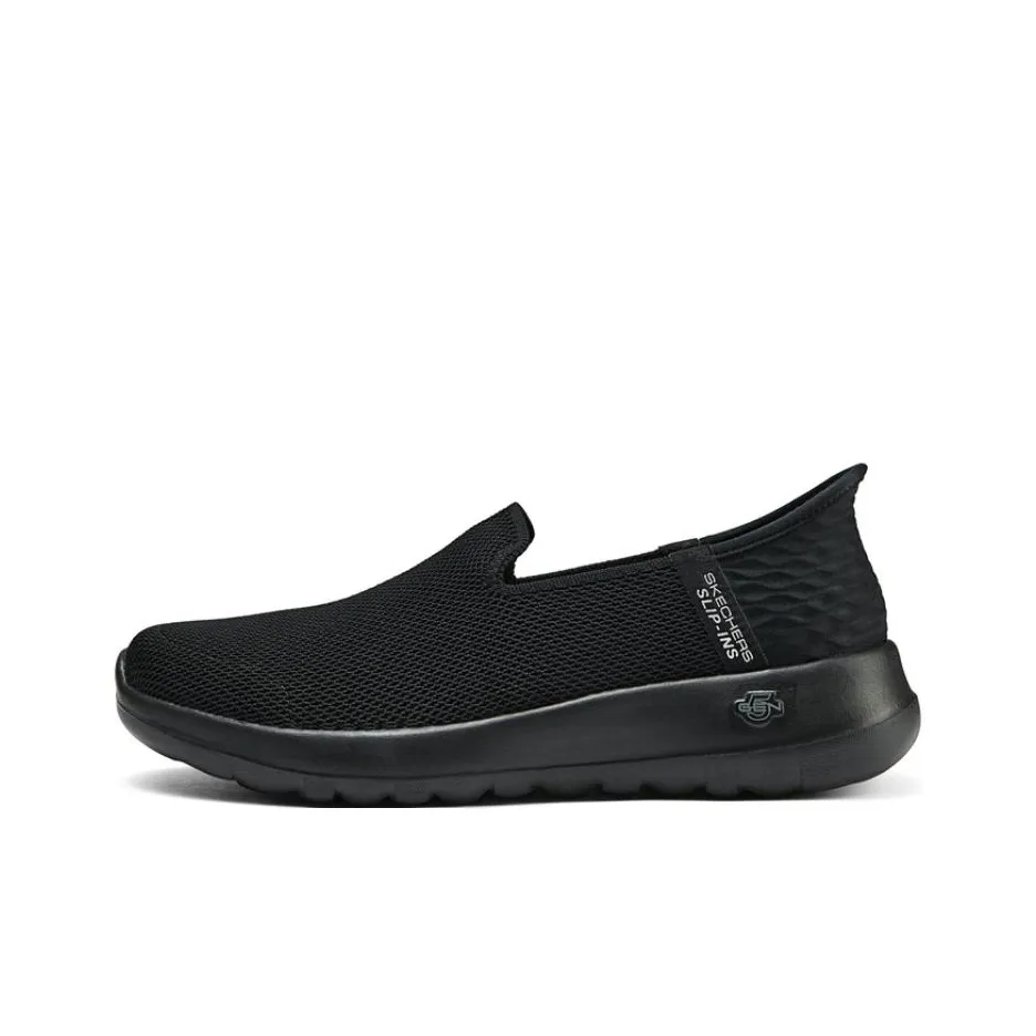 Skechers Hands Free Slip Ins Cushioning Breathable Low Top Casual Shoes Women's Black