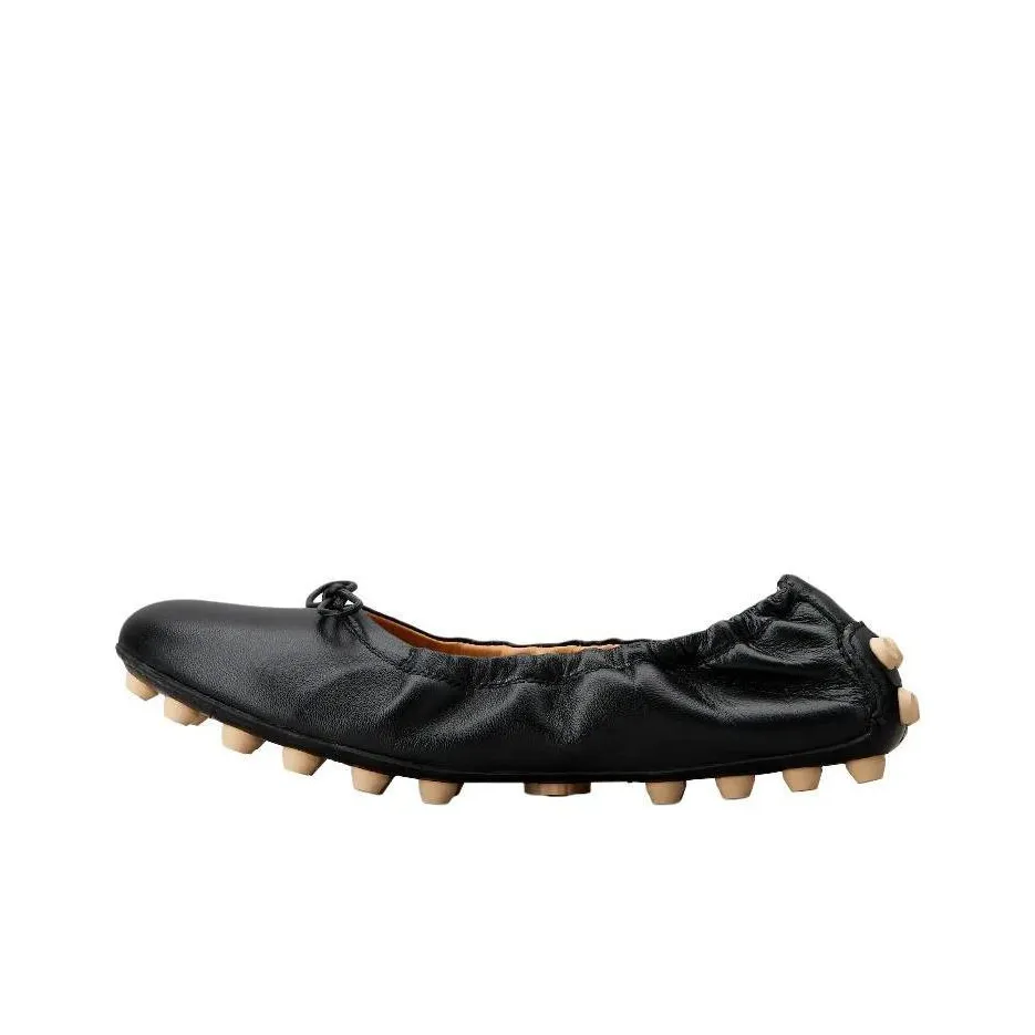 TOD'S Gommino Bow Detailed Ballerina Shoes Women's