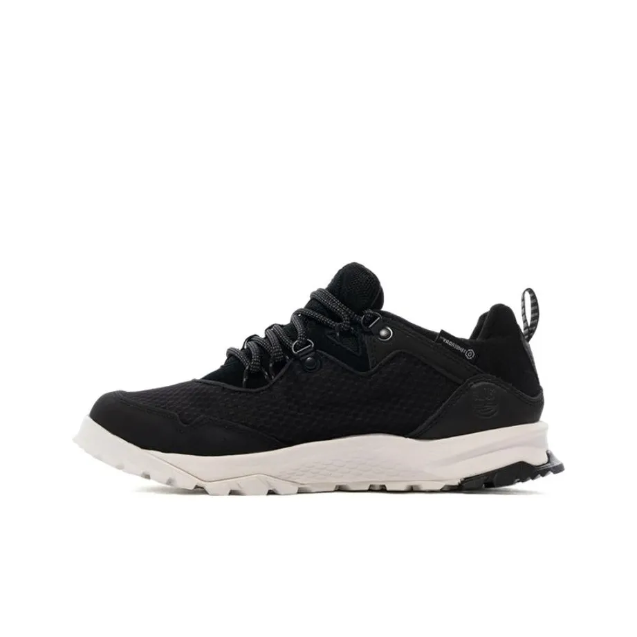 Timberland Cushioning Anti-Slip And Wear-Resistant Low-Top Outdoor Shoes Women's Black White