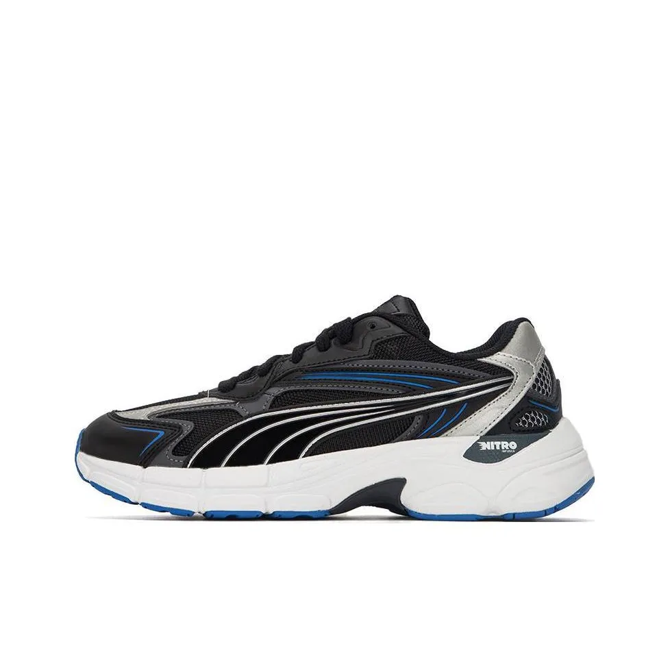 PUMA Teveris Nitro Low Топ Повседневный Унисекс Черный Серебряный