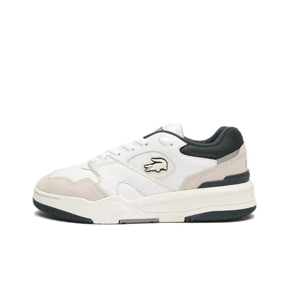 LACOSTE Low Top Skateboard Shoes Women's White