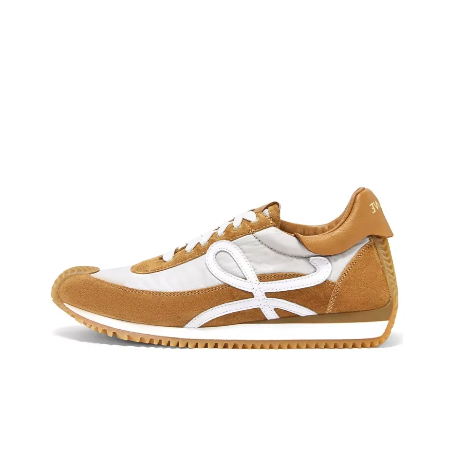 LOEWE Shock Absorbers Low Top Casual Shoes Women's Tan