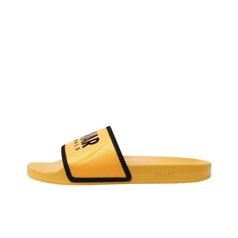COLMAR Corma Casual Vacation Comfortable Versatile EVE Lightweight Soft Sole Slide Slippers Men's Yellow