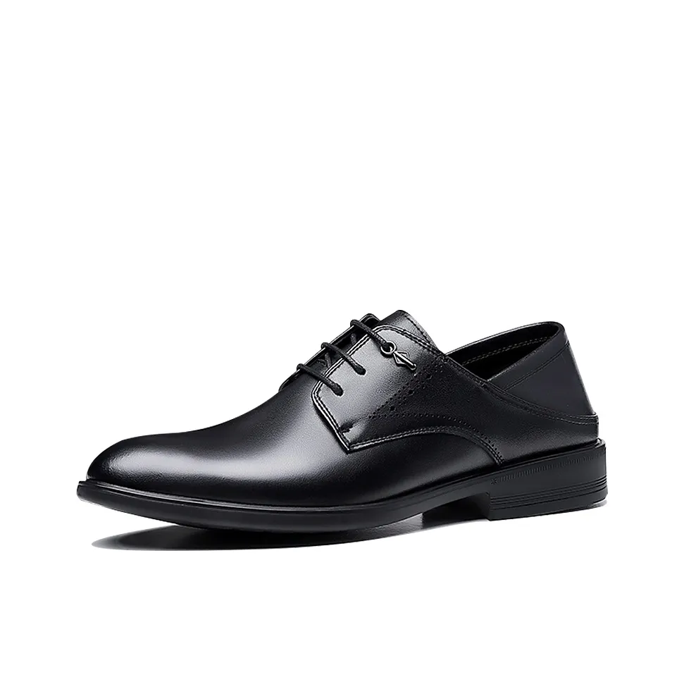 VANSSI Dress Shoes Men's Low Top Brown