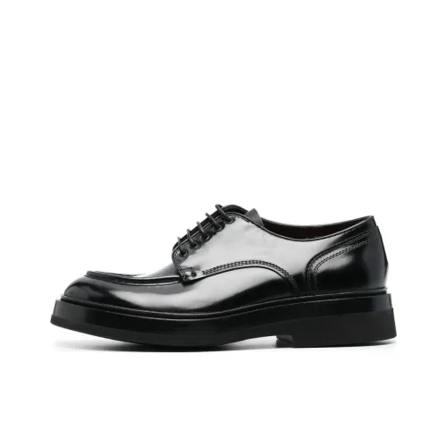 Santoni Мужские повседневные туфли Low Top Черные Мужские