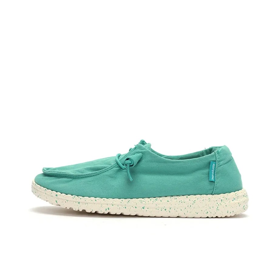 Heydude Casual Shoes Classic Women's Low Top Light Green