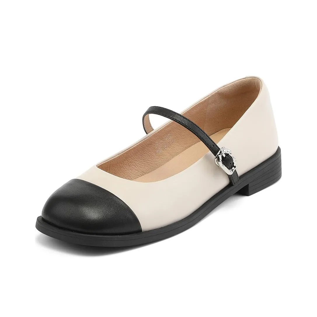 FOND BERYL Туфли Мэри Джейн с грубым каблуком 2,5 см женские