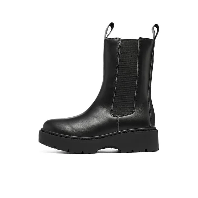 Skechers Mid Top Slip On 'Black' Women's