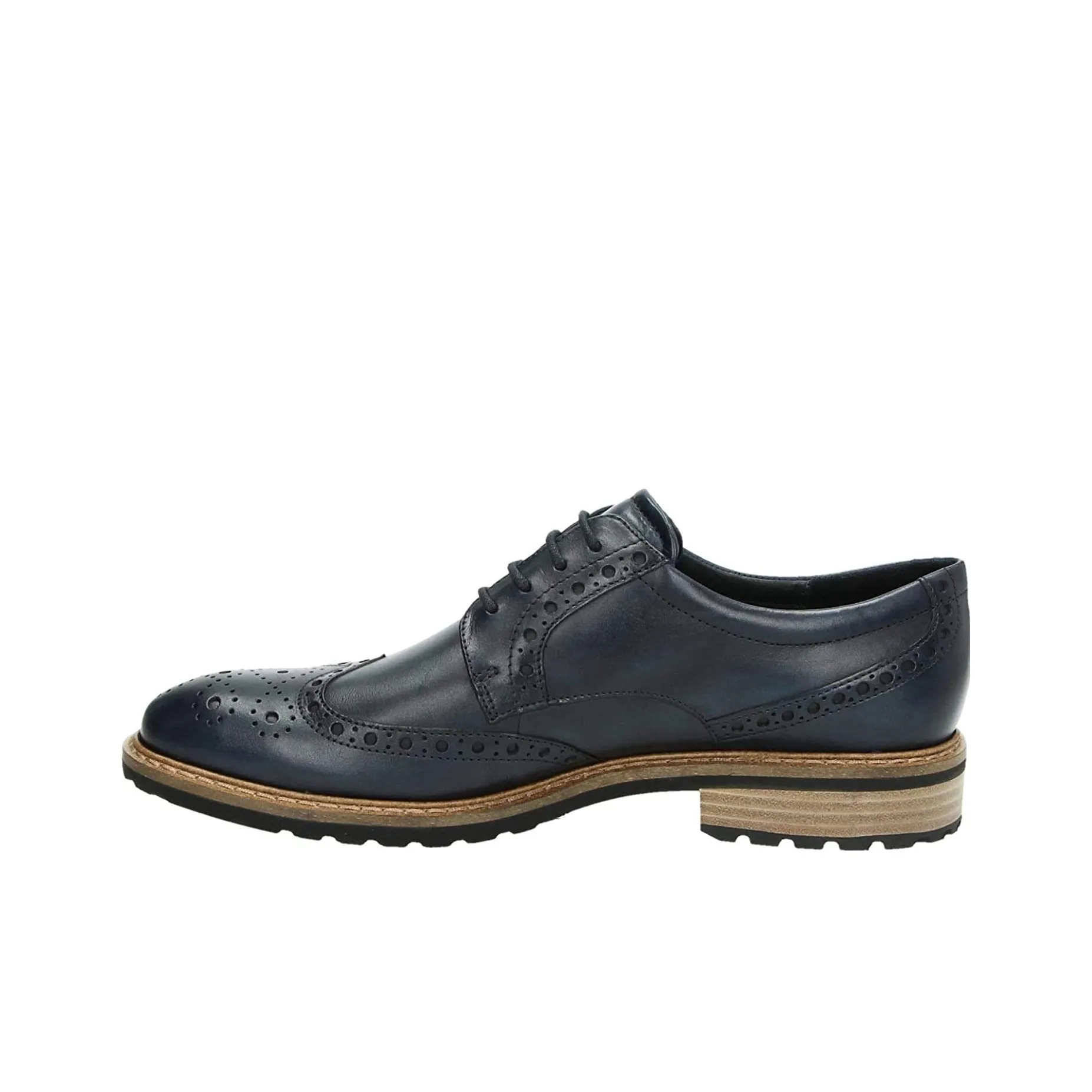 Ecco Dress Shoes Men's Low Top Denim Blue