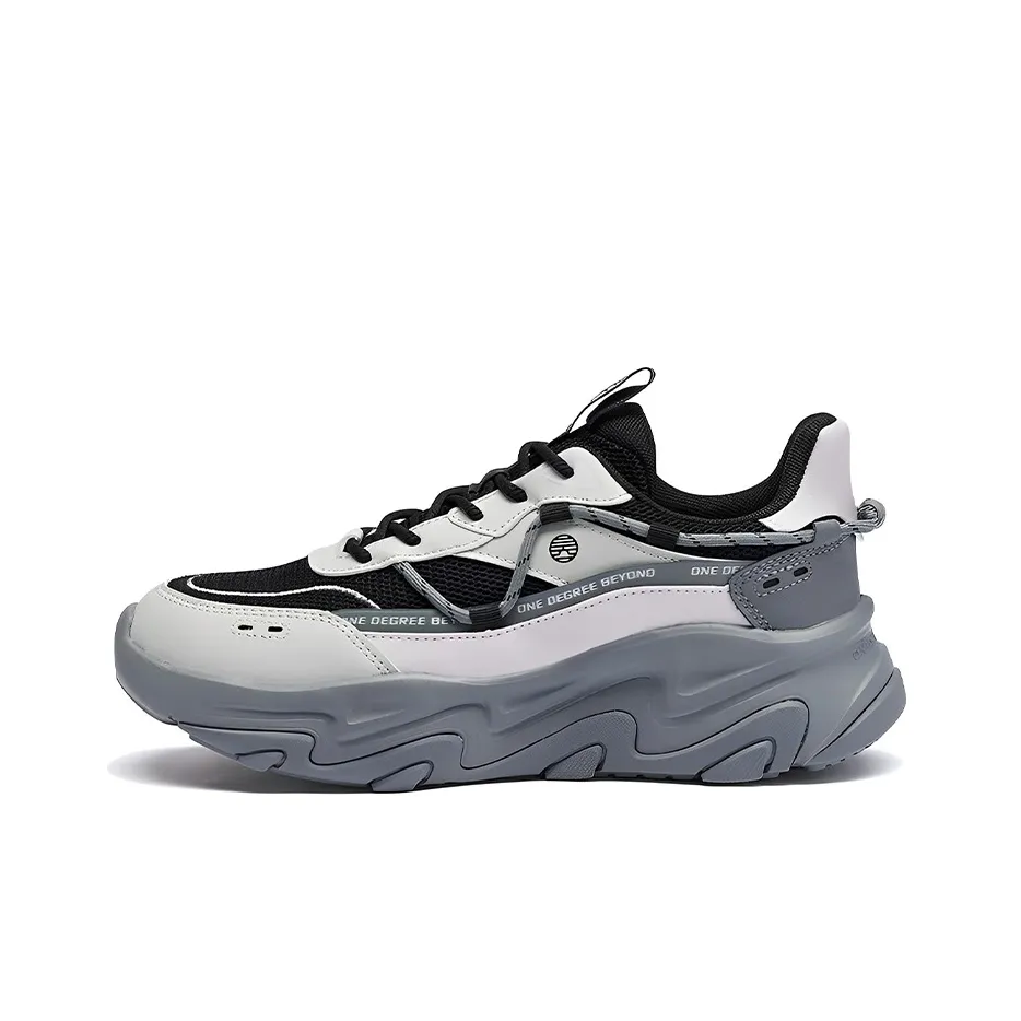 361° Легкий Износостойкий И Нескользящий Низ Низкий Топ Спортивная Повседневная Обувь Женская Космический Серый