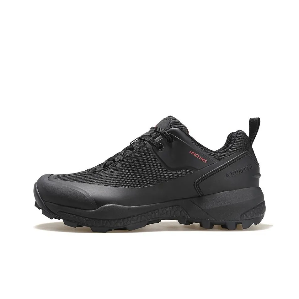 HUMTTO Trail Running Cushioned Anti Slip And Wear Resistant Lightweight Low Top Outdoor weight shoes Women's Black