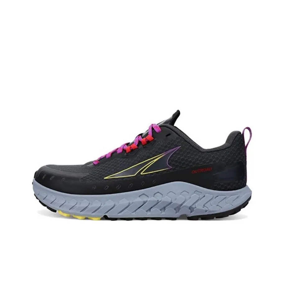 Altra Slip-resistant Abrasion-resistant Low-top Беговые кроссовки Женские Серый Синий