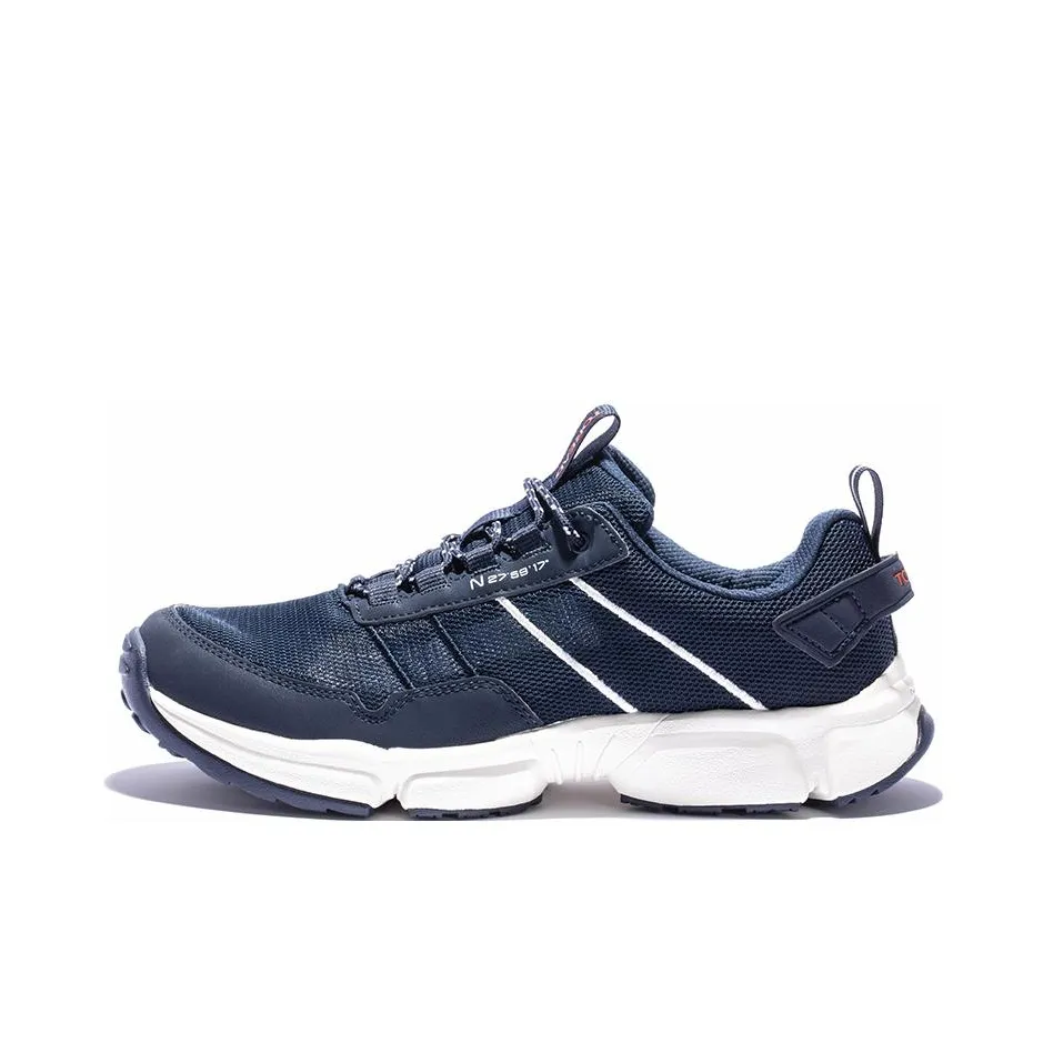 TOREAD Slip-resistant Abrasion-resistant Breathable Low-Top Streetwear Men's Blue White TOREAD Противоскользящий Устойчивый к истиранию Дышащий Низкий Топ Уличная Обувь Мужская Синий Белый