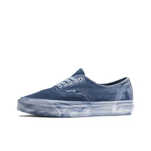 VANS Аутентичные Кроссовки для скейтбординга Низкие Синий Унисекс