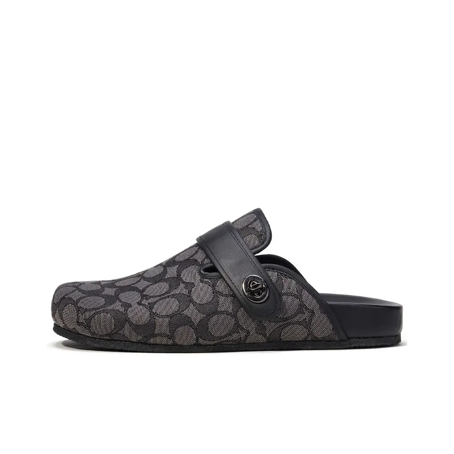 COACH Closed Toe Slippers Men's Black