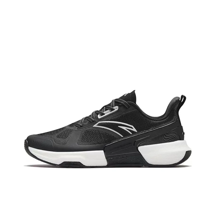 Anta Shock absorbing And Waterproof Low Top Training Shoes Men's Black