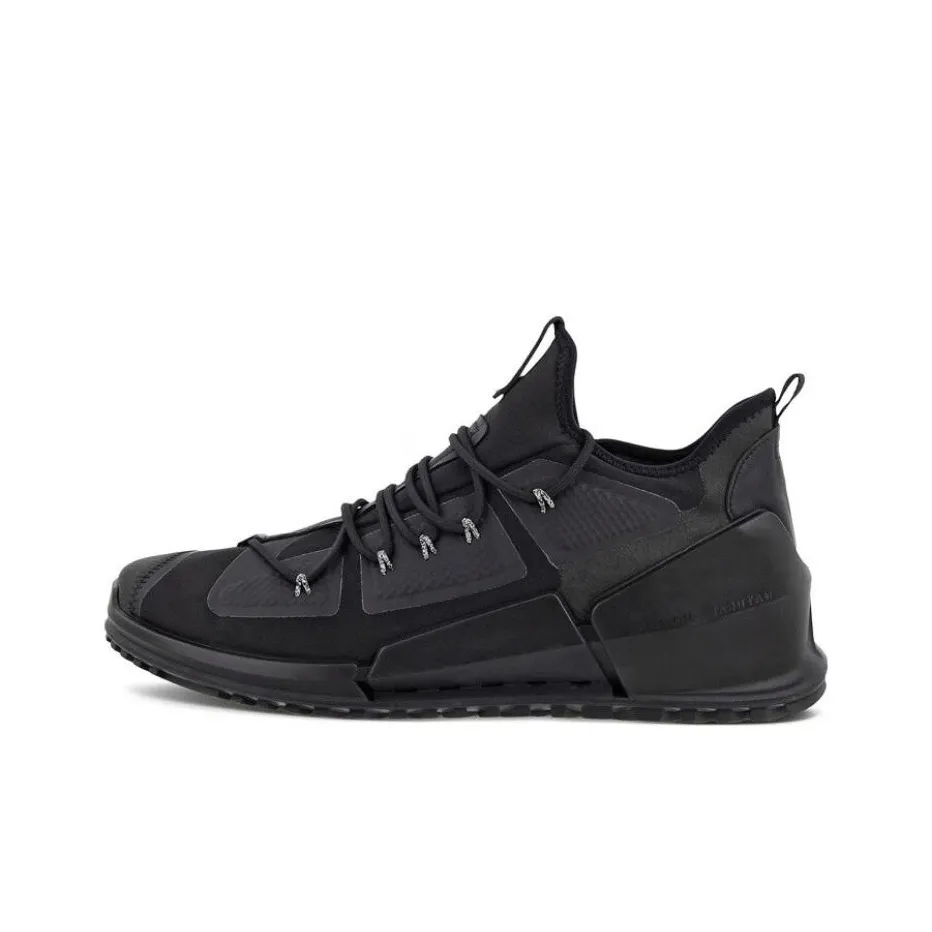 Ecco Low Top Sports Casual Shoes Men's Black