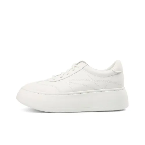 Rosa Bianca Кроссовки для скейтбординга Low Top Белые Женские