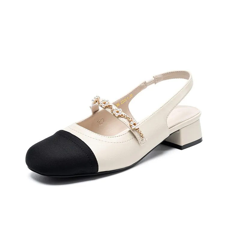 ZHR Wrap Up Сандалии Повседневная Обувь 3 см Женские Бежевый Черный