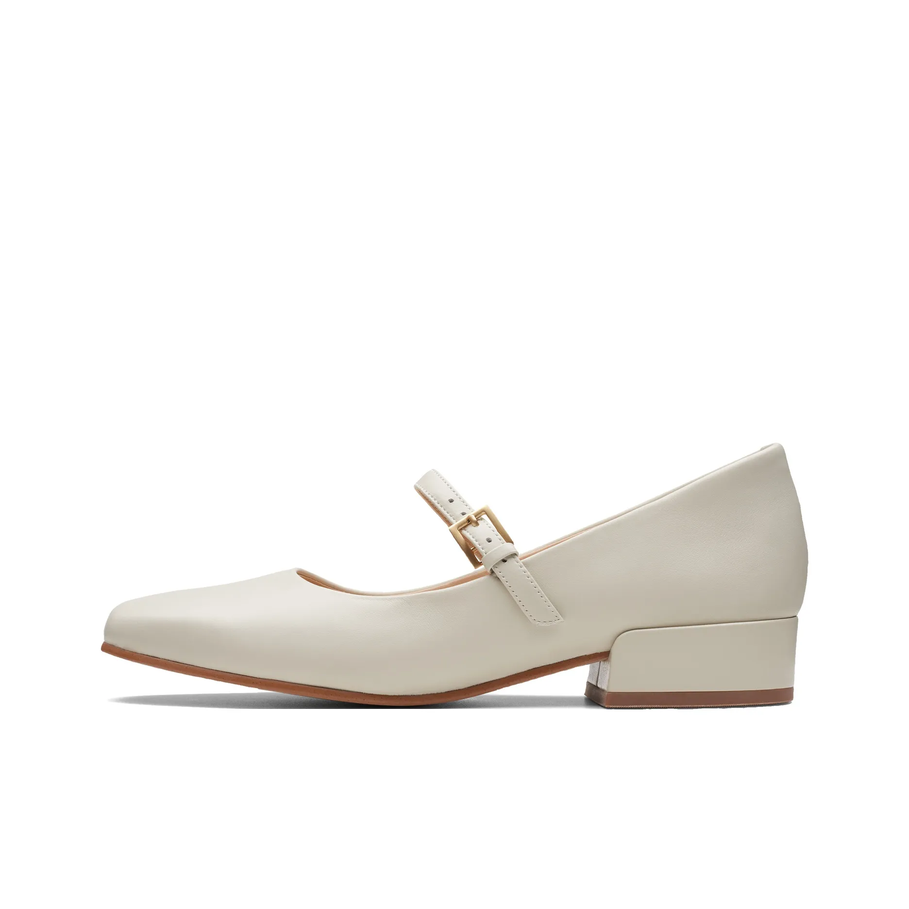 Clarks Mary Jane Shoes Women's White