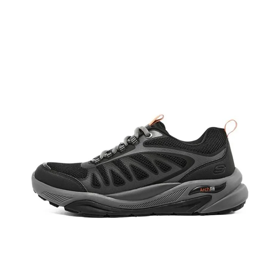 Skechers Arch Fit Low Top Casual Shoes Men's Black