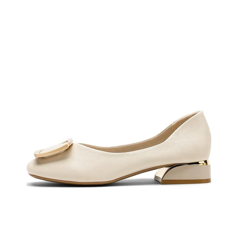 AGSDON Casual 3,5 см Женский Бежевый