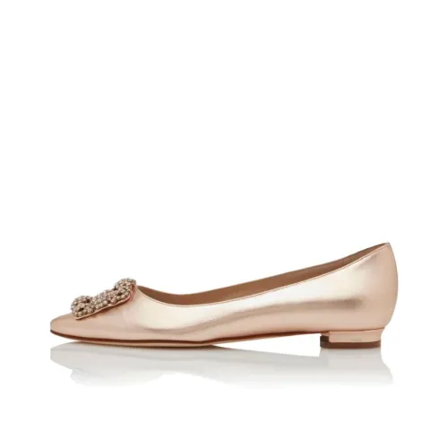 MANOLO BLAHNIK Женские повседневные туфли, медный цвет, женские