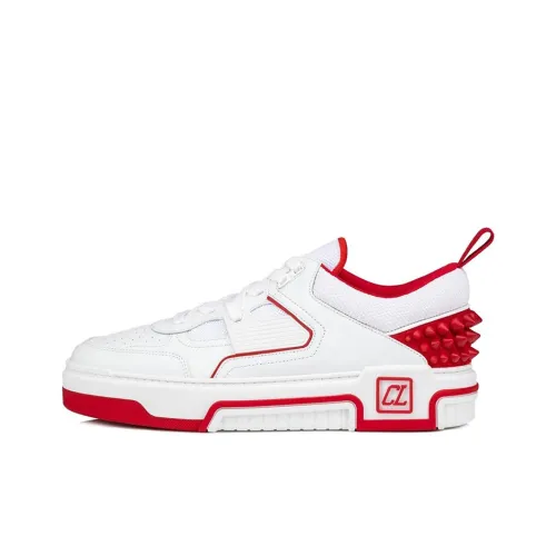 Christian Louboutin Кроссовки для скейтбординга Low Top Белый и Красный Мужские