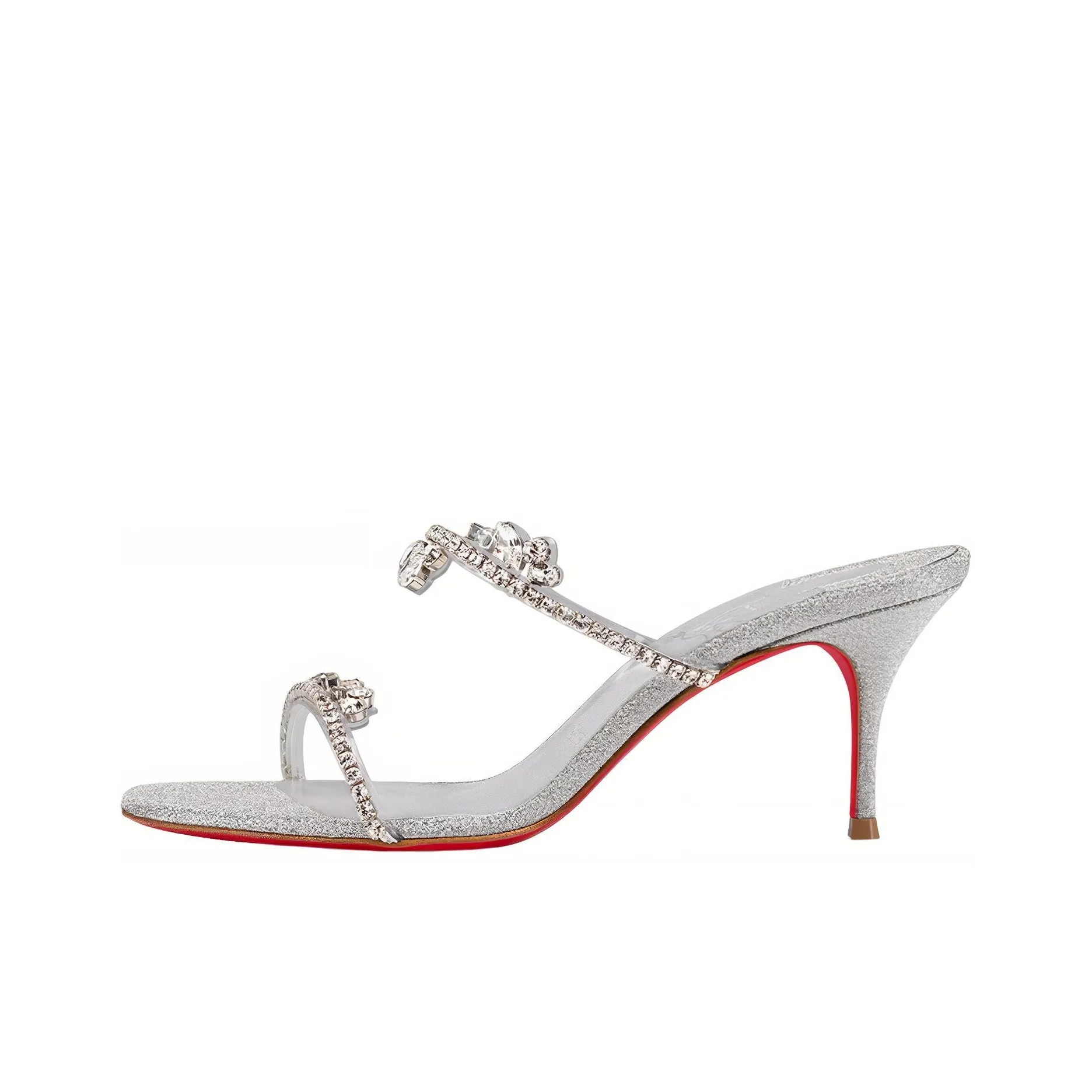 CL LUBOTING Slide Slippers Women's Silver