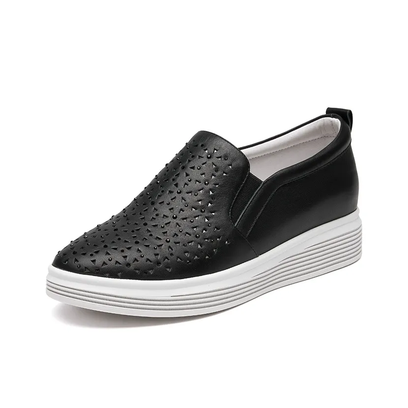 DG Wear-Resistant Lightweight Height Increasing Low-Top Casual Shoes 5cm Women's