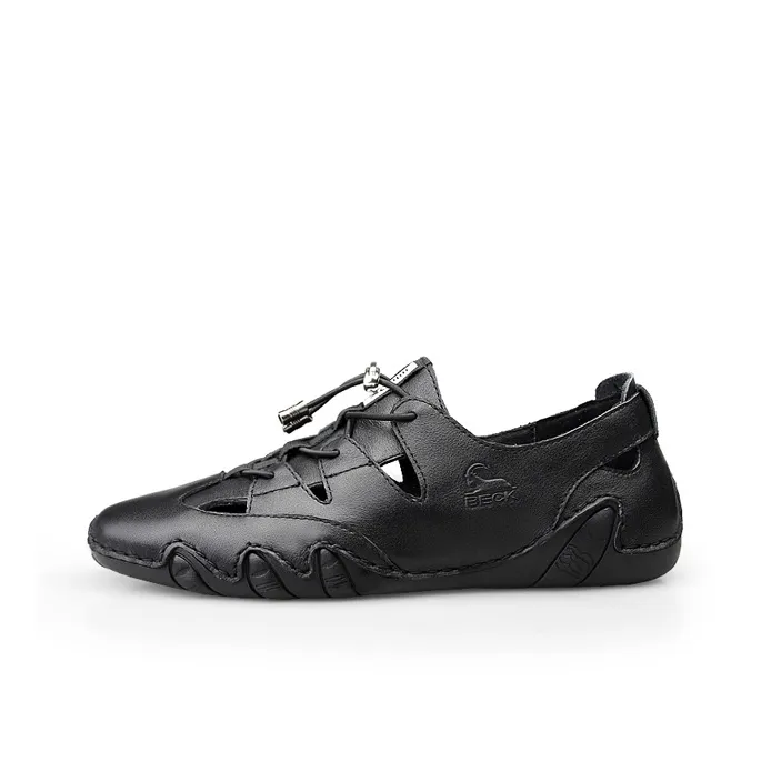 BECK Wrap-up Sandals Casual Single Shoes Women's Ecru