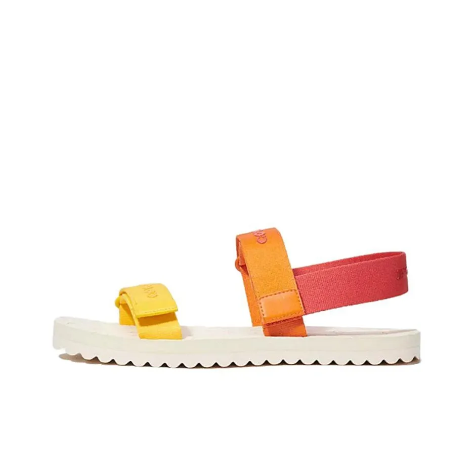 COACH One Strap Sandals Men's Rainbow