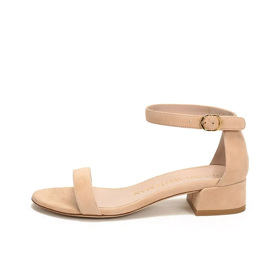 Stuart Weitzman SW One Sandals Strap Women's Beige