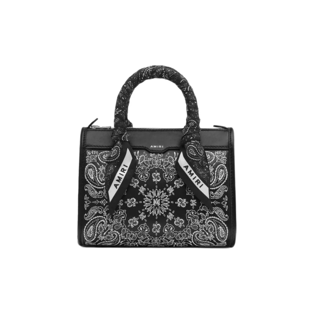 AMIRI Leather Shoulder Bag, Crossbody Bag, Handbag Mini Women's Black