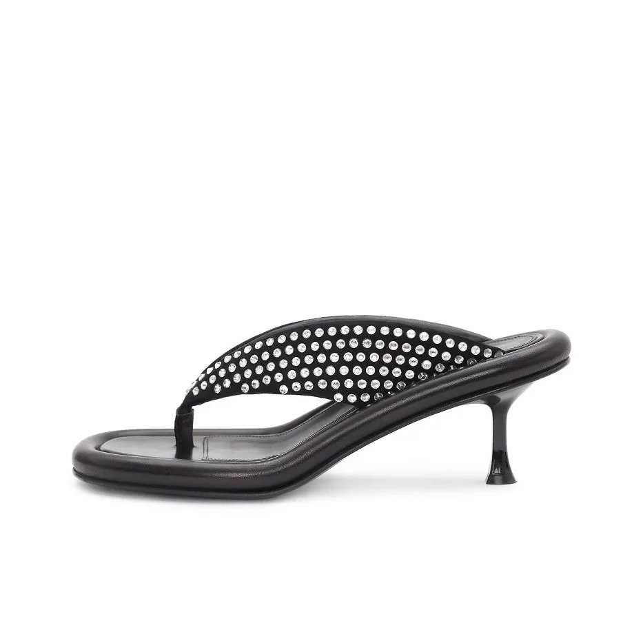 JW Anderson Bumper Tube Flip Flops Women's Black