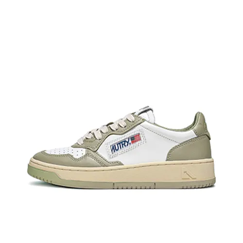 AUTRY Кроссовки для скейтбординга Low Top Бело-зеленые Женские