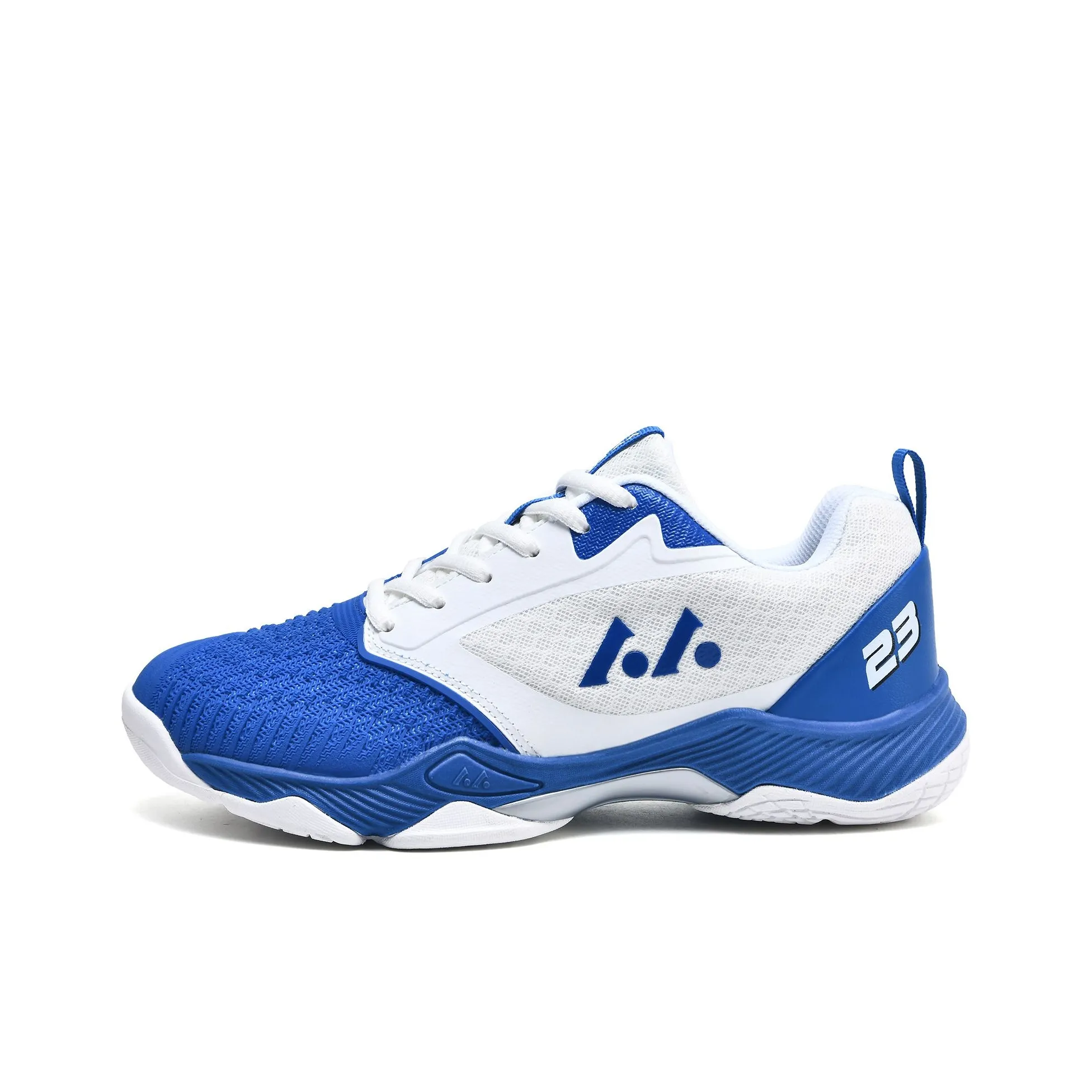 LEFUS Низкий Топ Бадминтон Обувь Унисекс Белый Синий