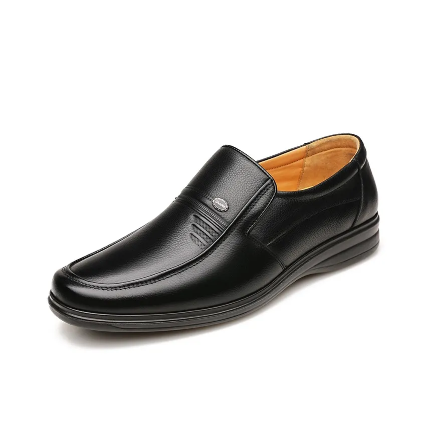 HUANAI Dress ligera shoes Men Low-Top Black