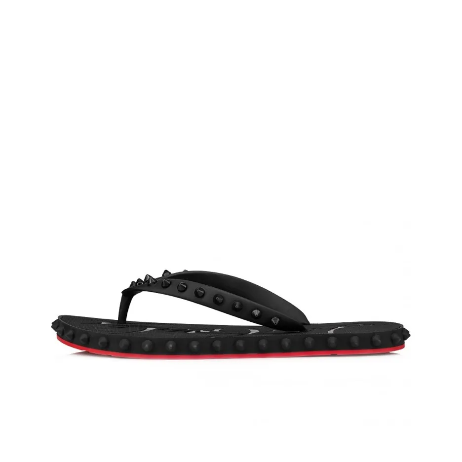 CL LUBOTING Flip Flops Women's Black
