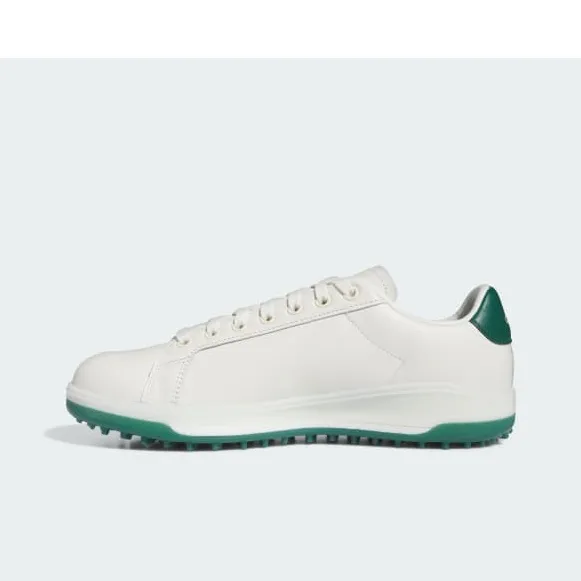 Adidas GO TO SPIKELESS 2.0 Cushioning, Abrasion Resistant, And Waterproof Low Top Golf Shoes Men's White Green